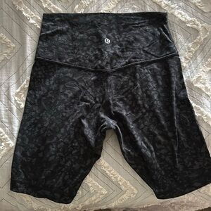Lululemon align leggings converted (in store) to bike shorts